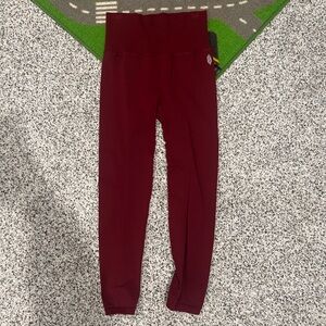 FP Movement by Free People Burgundy Leggings